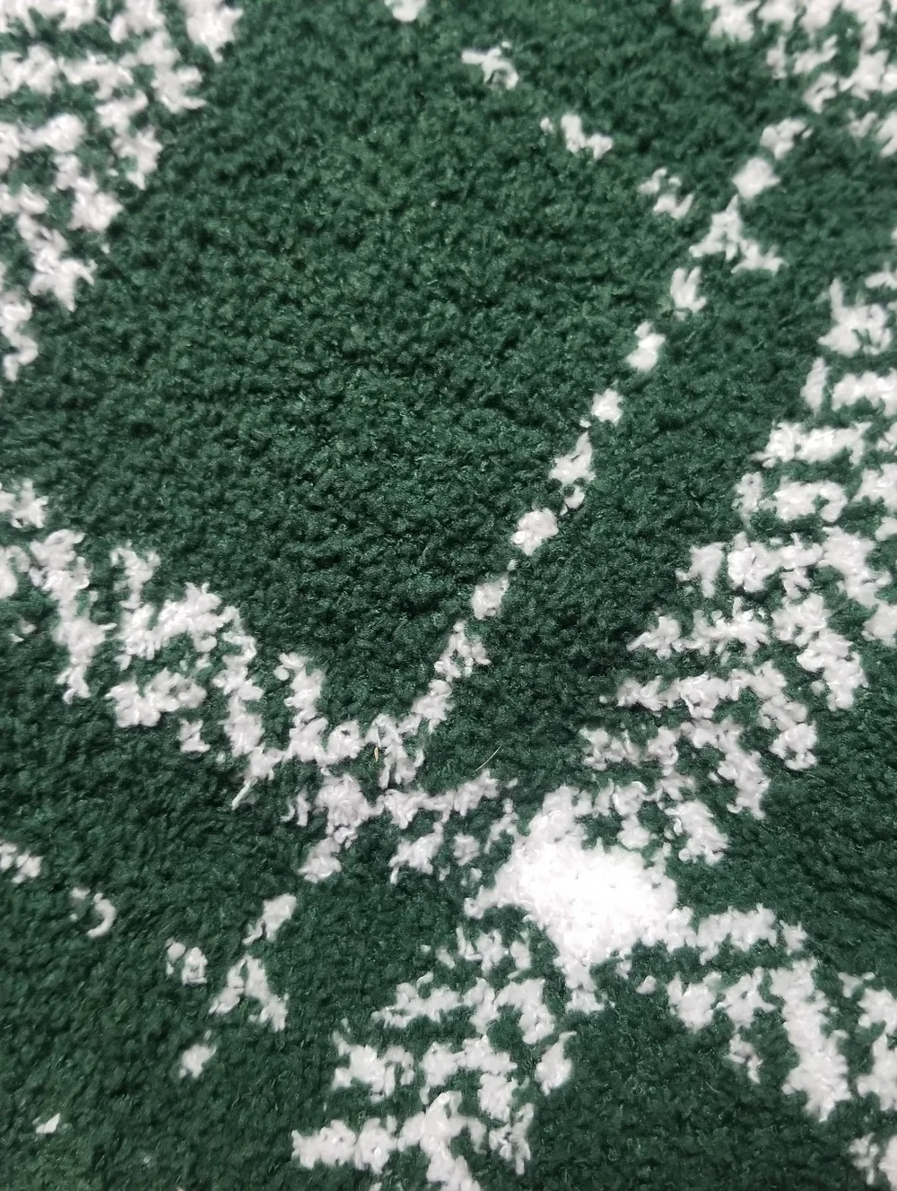 TOMMY BAHAMA DOG COZY GREEN AND WHITE KNIT NECK WARMER SWEATER SIZE SMALL